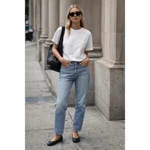 AGOLDE “Feel Good” High Rise Straight Jeans – Size 26 – Made in USA